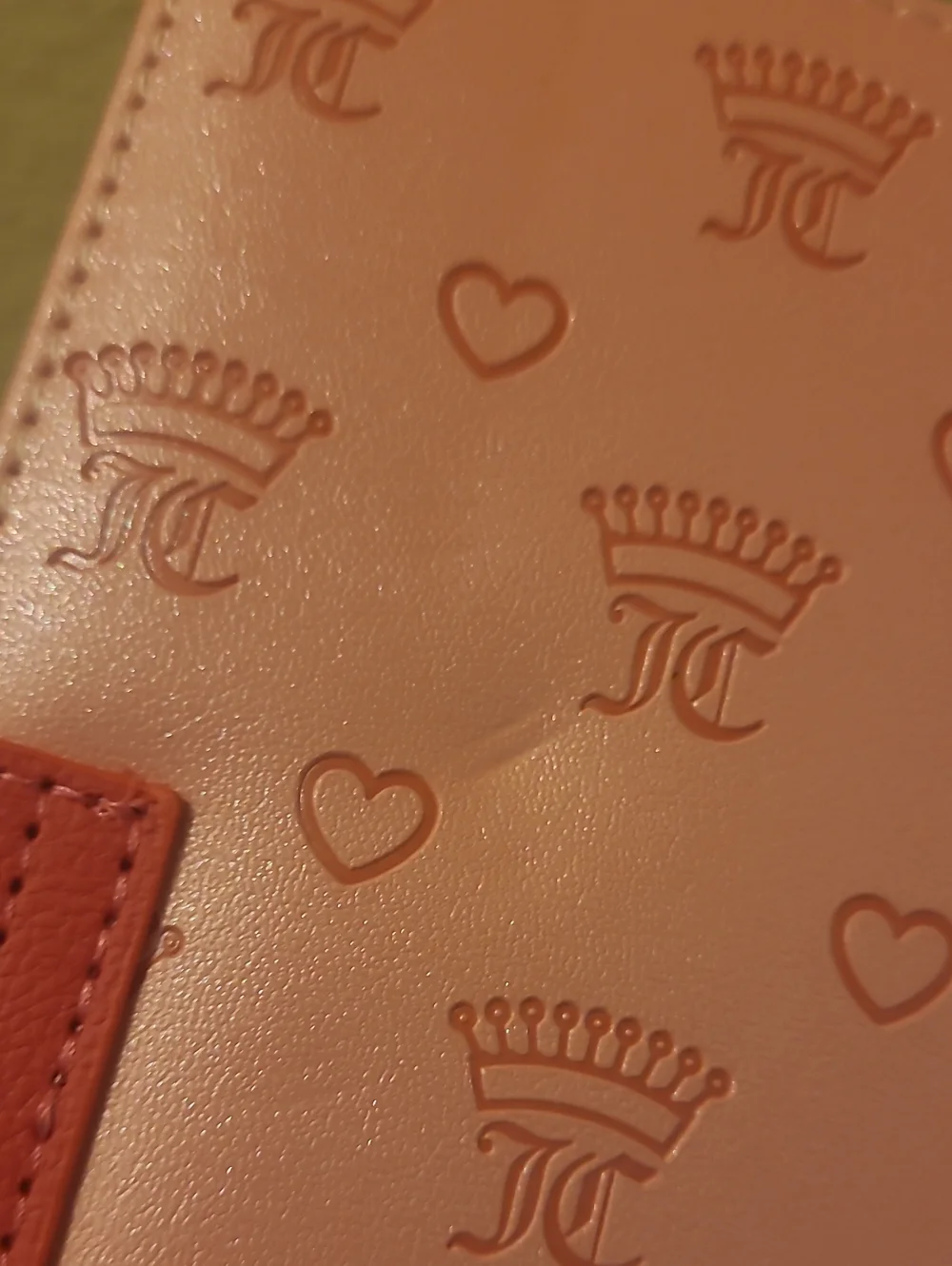 Juicy Couture journal closure foil